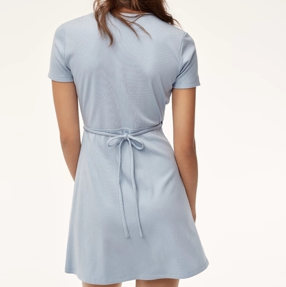 Sunday Best Pink Mini Wrap Dress - WITH TAGS - Picture 4 of 13